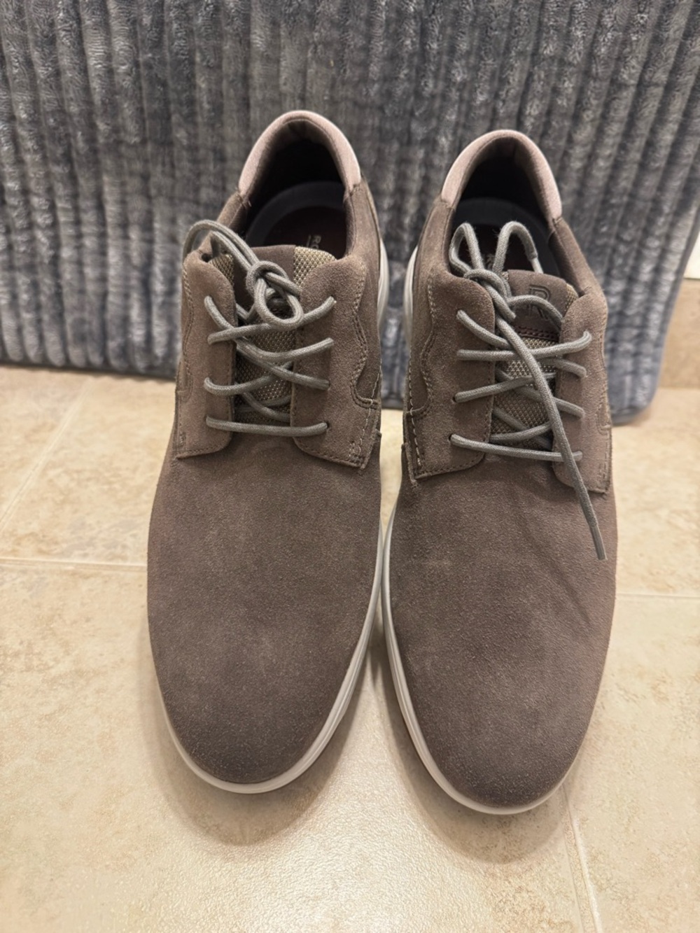 Rockport Men's Suede Chukka Boots - Brown Gray
